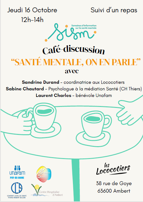 Conférence « Santé mentale, on en parle ? » // Ambert