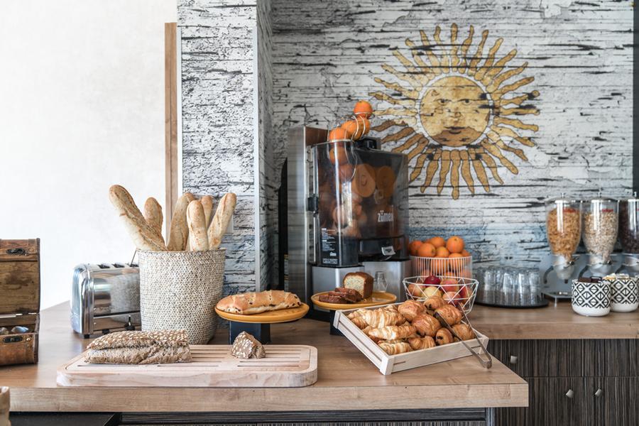 Buffet petit-déjeuner