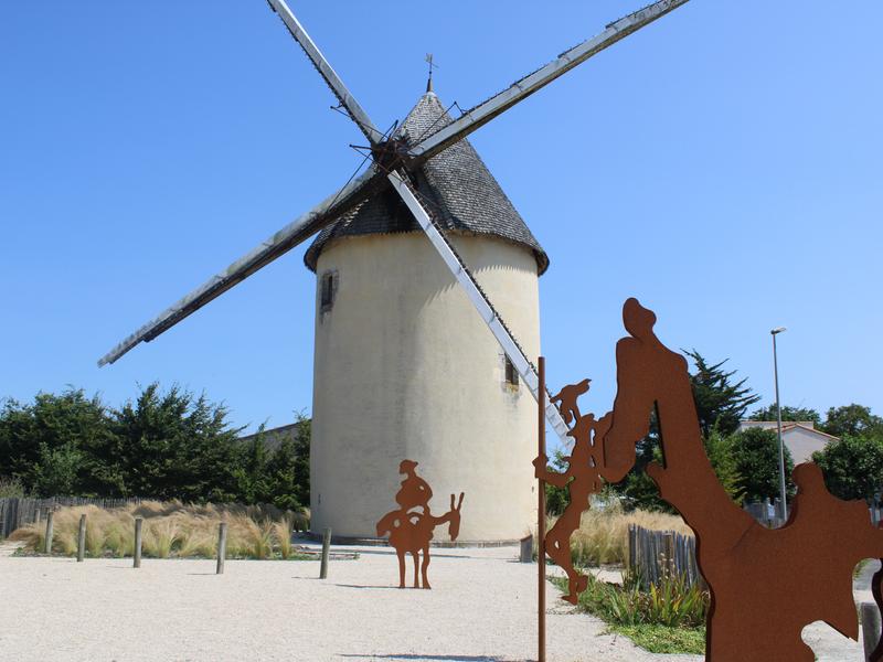 Don quichotte et Moulin