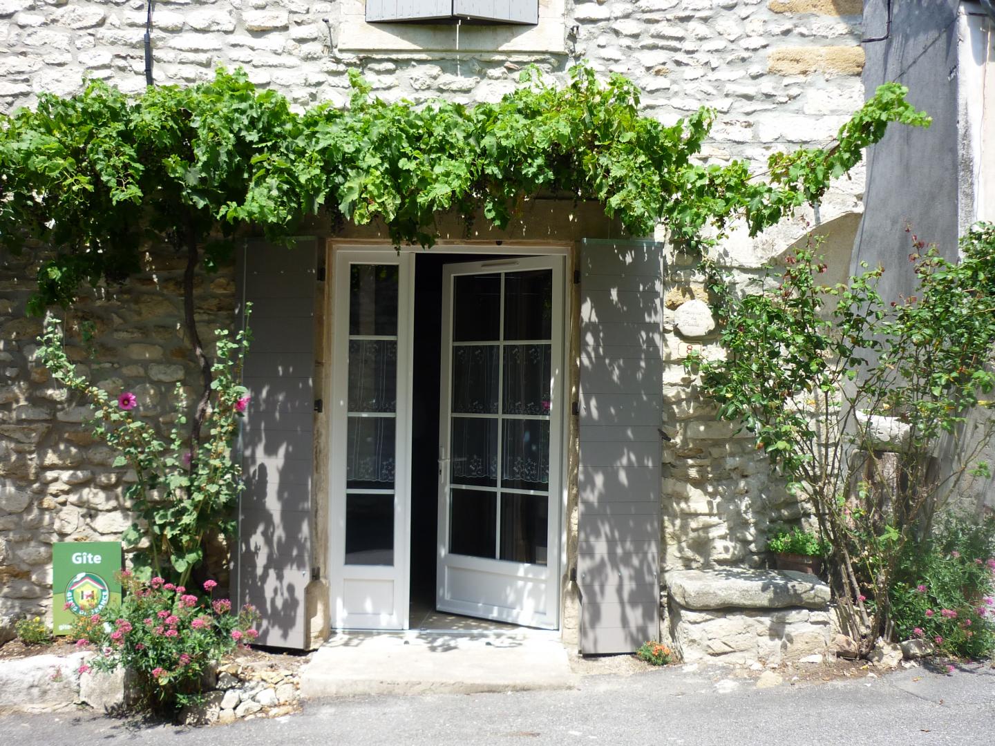 L'entrée de la maison
