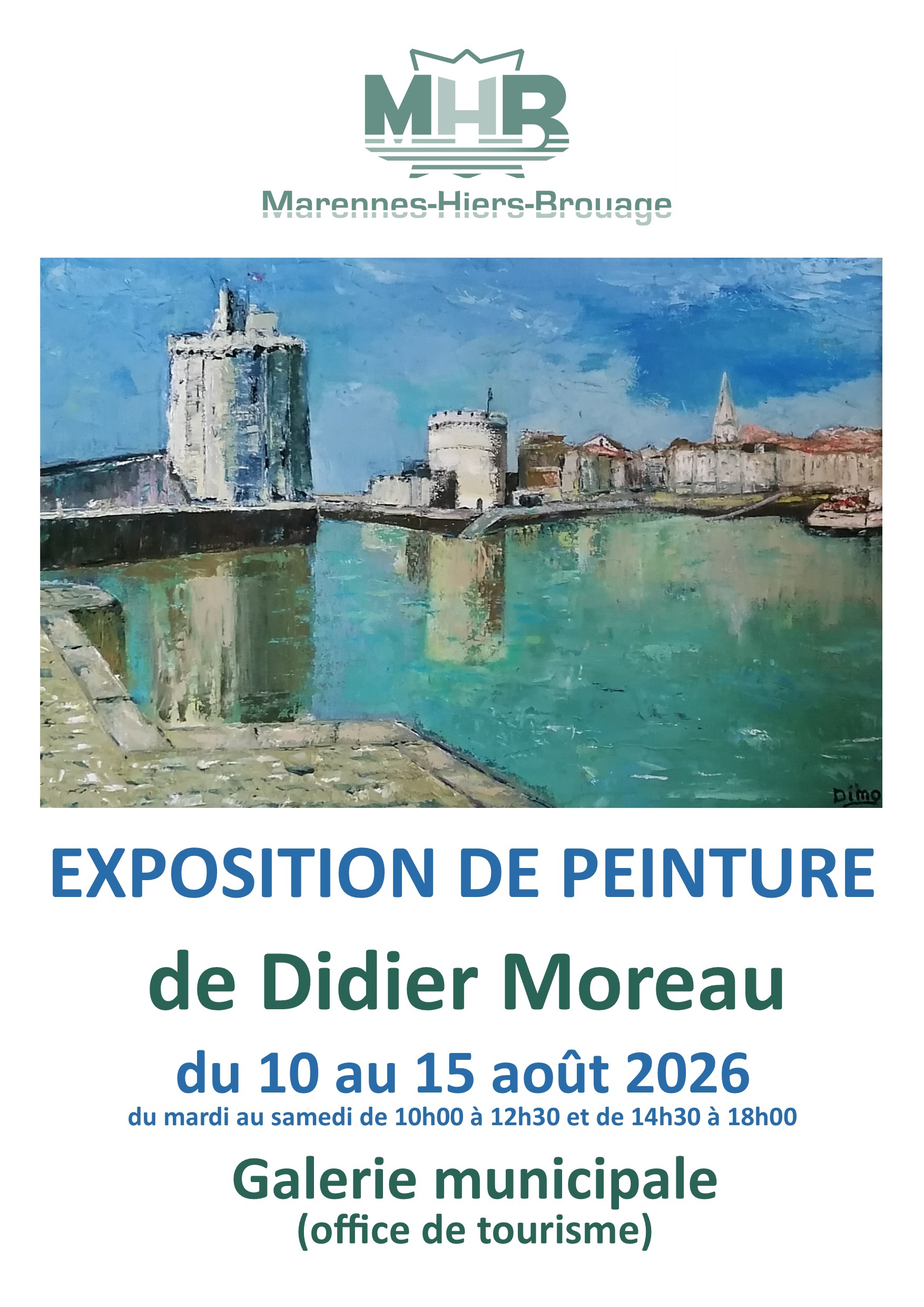 exposition de peinture de Didier Moreau