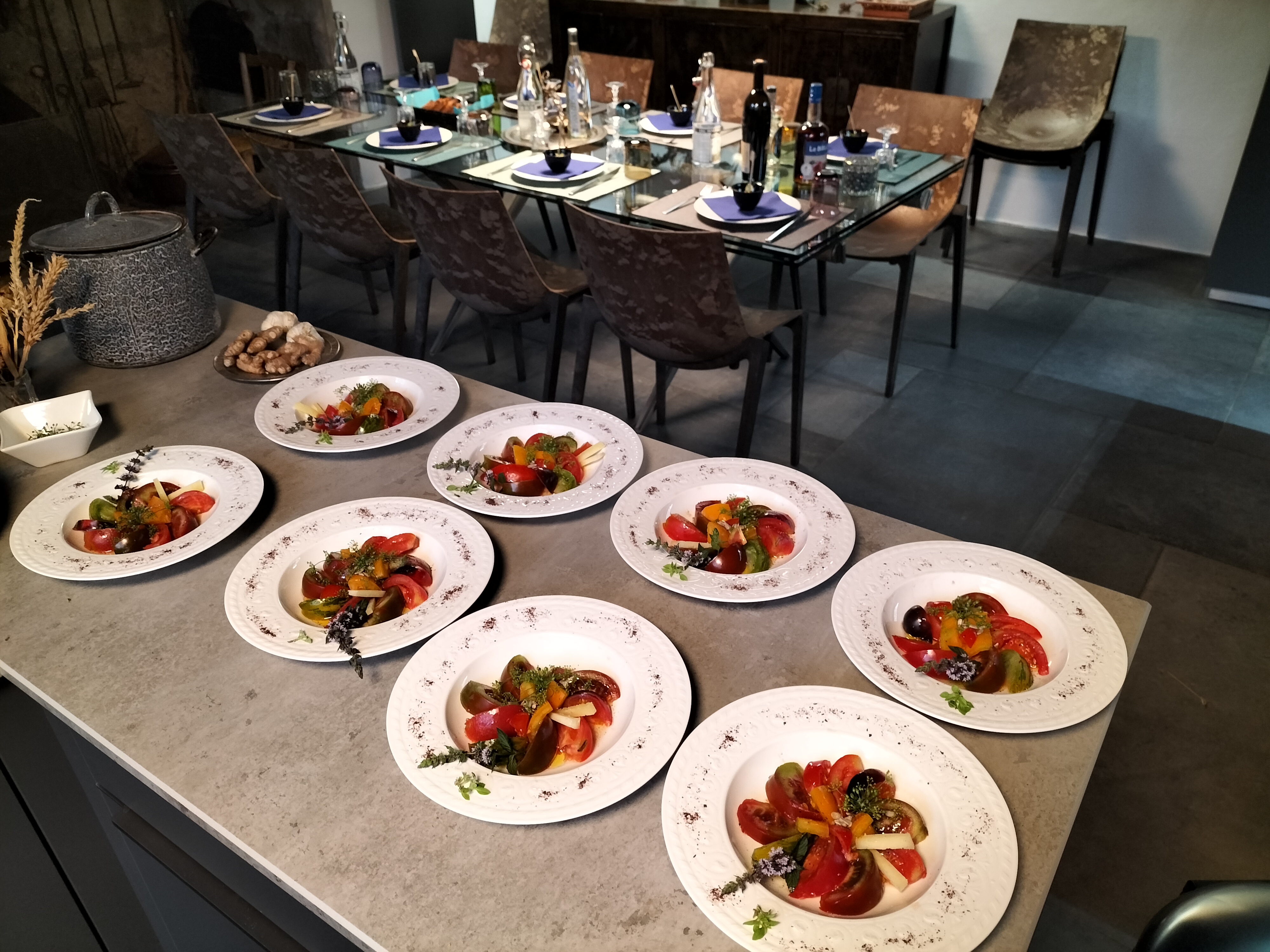 Les ateliers culinaires de Karine à la Maison du Chevalier des Huttes