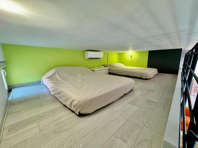 Mezzanine avec 2 lits double