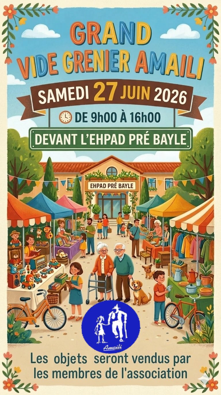 Vide grenier AMAILI
