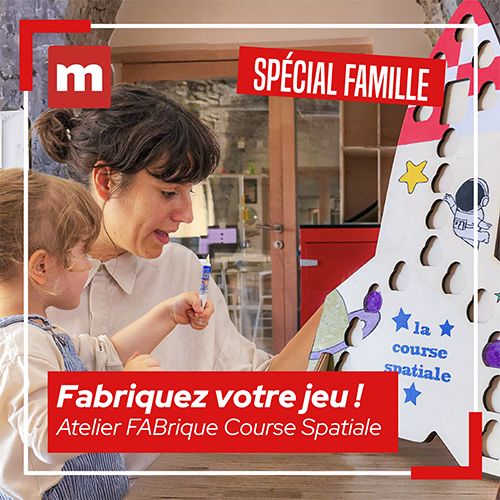 Atelier Fabrique Kids | Jeu de course spatiale_Grenoble