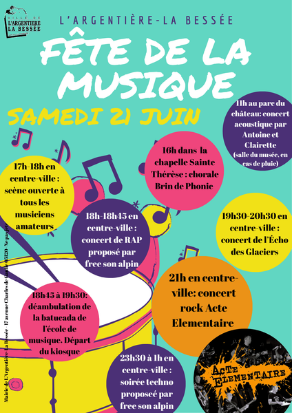 Fête de la musique 2025_L'Argentière-la-Bessée