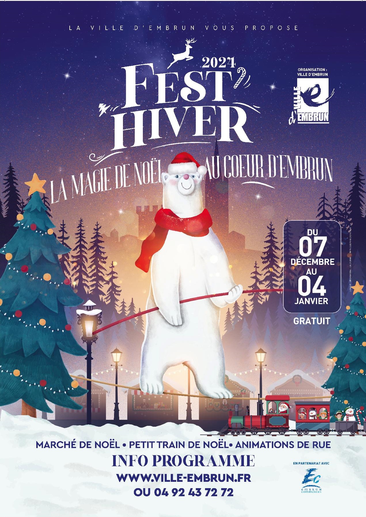 FEST'HIVER, animations de noël_Embrun