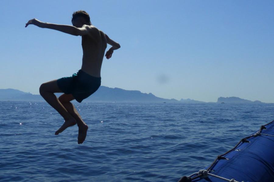 Privatisation d'un bateau : Visite des calanques de Marseille