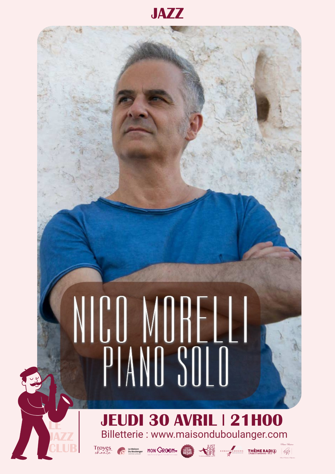 Nico Morelli Piano Solo — visuel événement