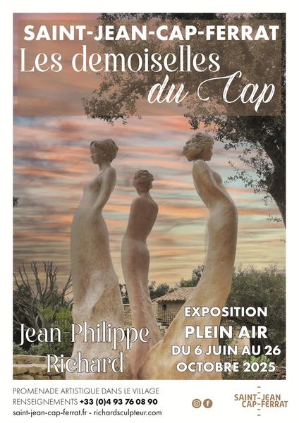 Exposition de sculptures « Les demoiselles du Cap »  de Jean-Philippe Richard_Saint-Jean-Cap-Ferrat