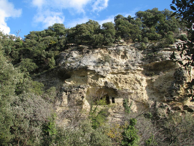 Village troglodytique de Barry