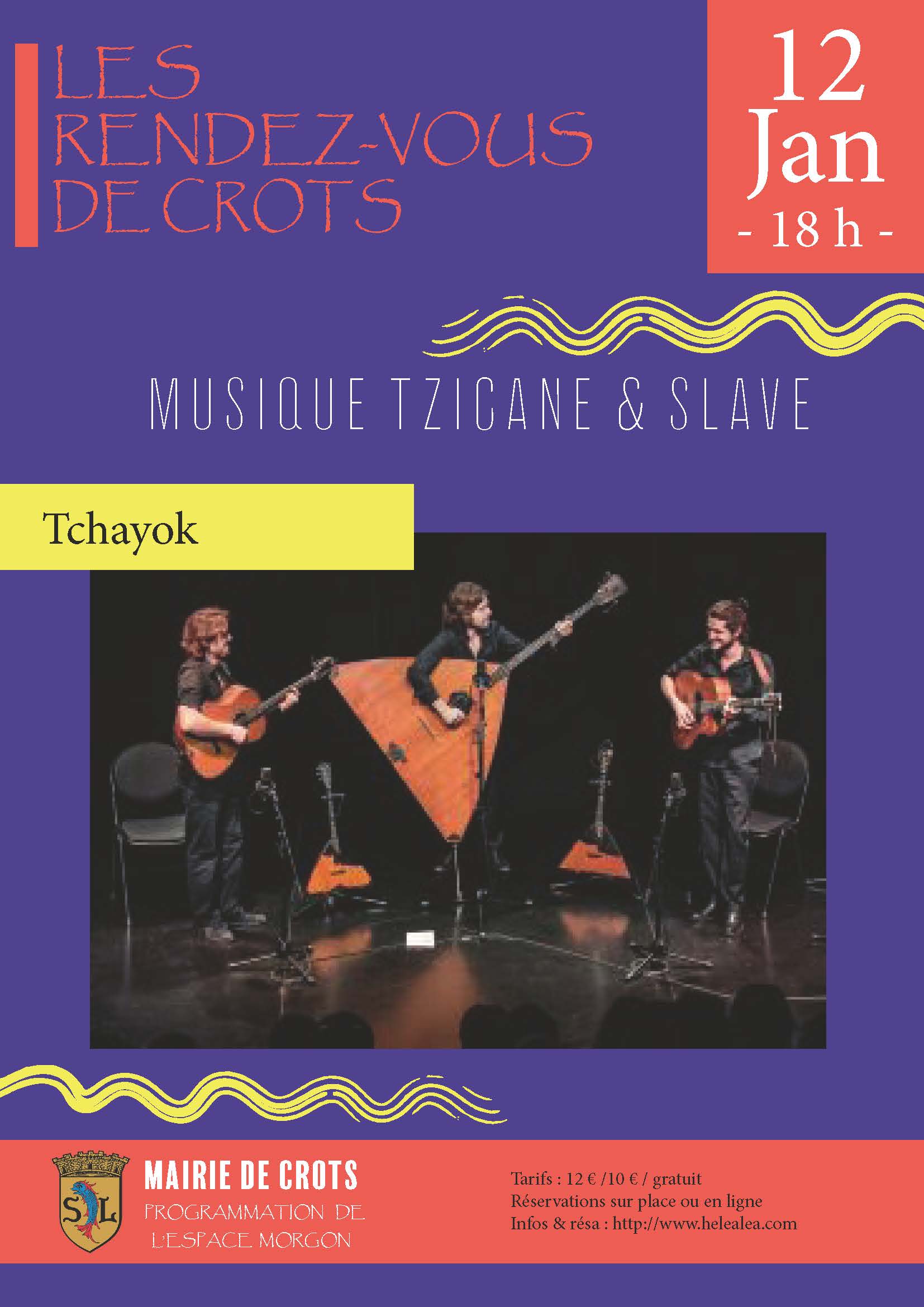 Concert Tchayok - Musique Tzigane et Slave