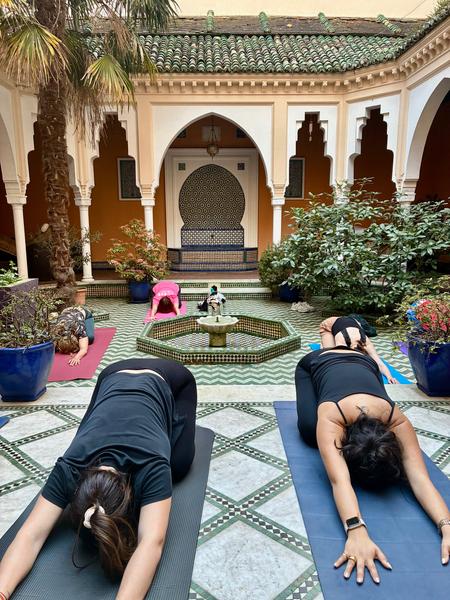 YOGA VINYASA AU RIAD A VICHY !