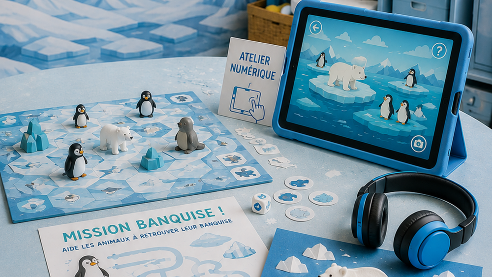 Atelier-jeu : Panique sur la banquise