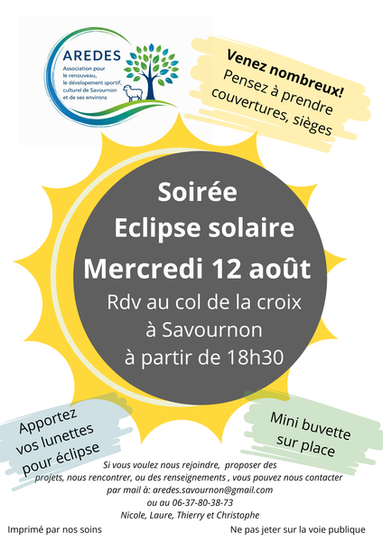 Soirée éclipse solaire