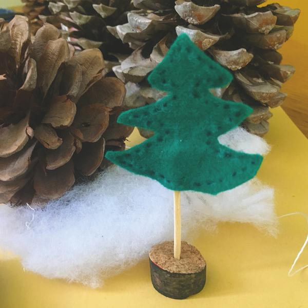 Décoration Petit Sapin de Noël - Atelier Enfants dès 6 ans