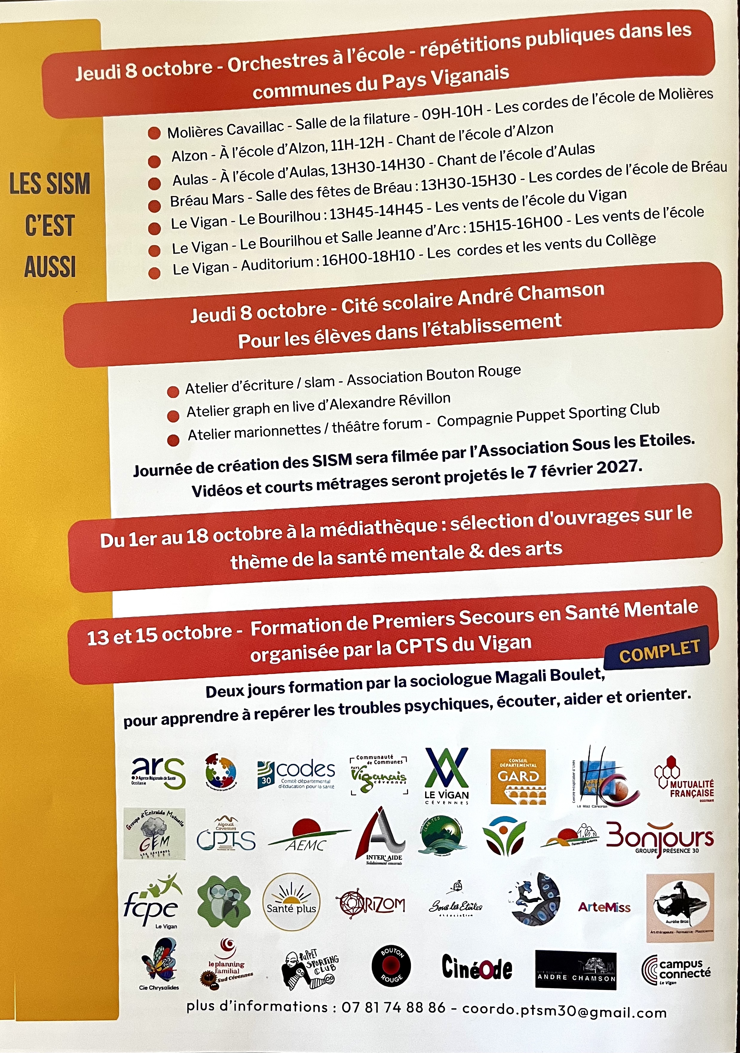 Semaines d'Information sur la Santé Mentale_Le Vigan