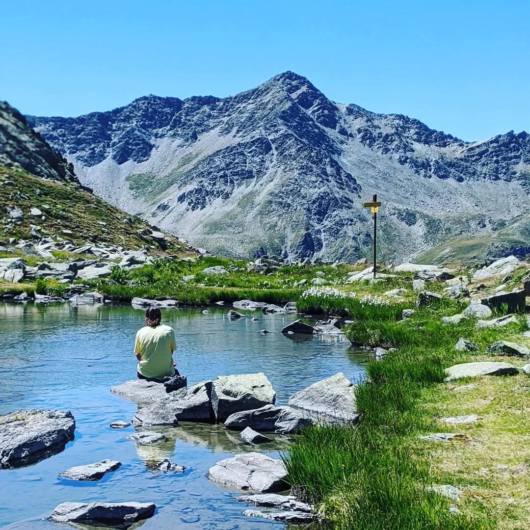 Lac et montagne