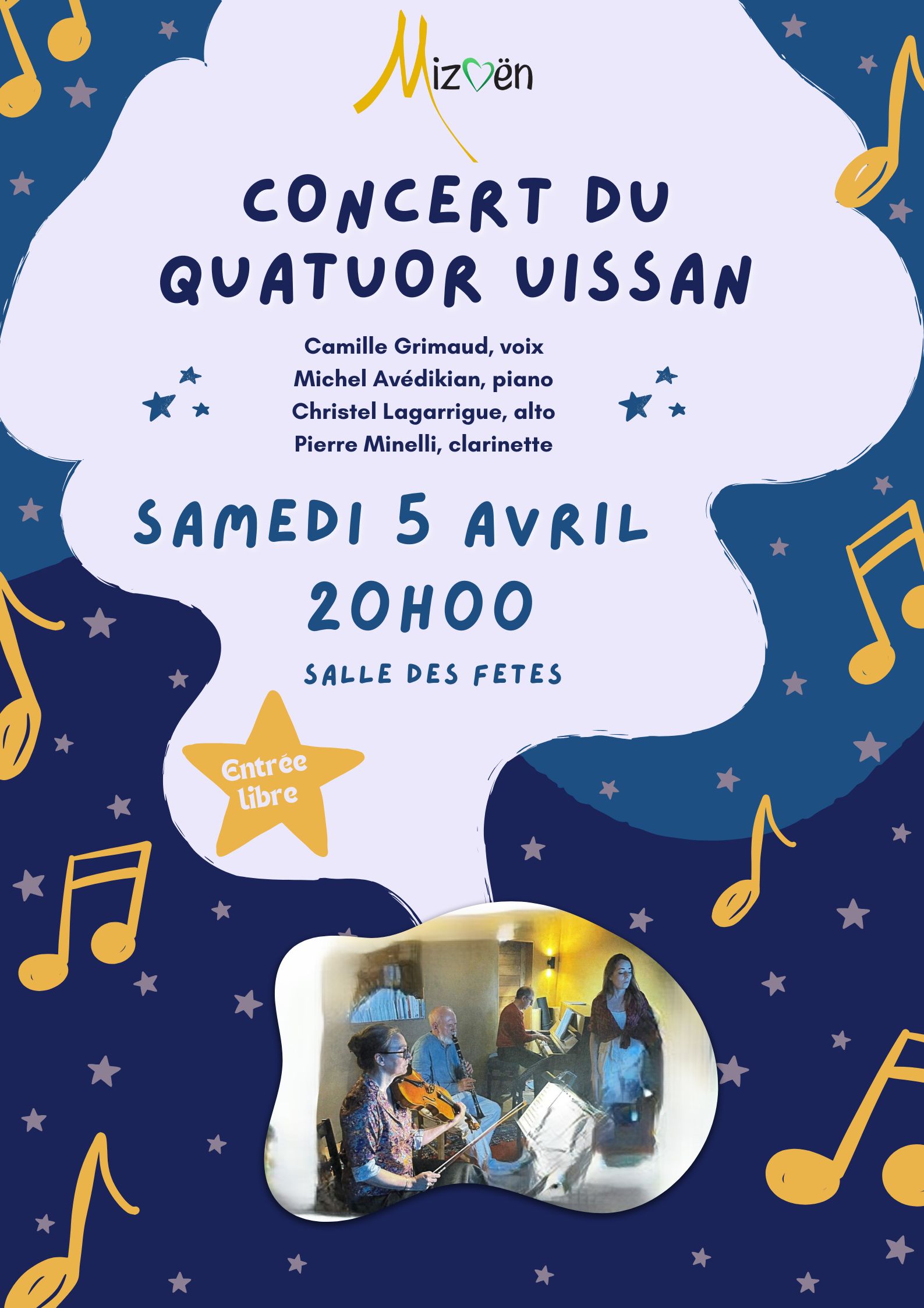 Concert du Quatuor Uissan