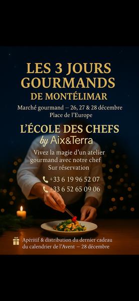 Atelier Gourmands par lEcole Des Chefs Aix&Terra