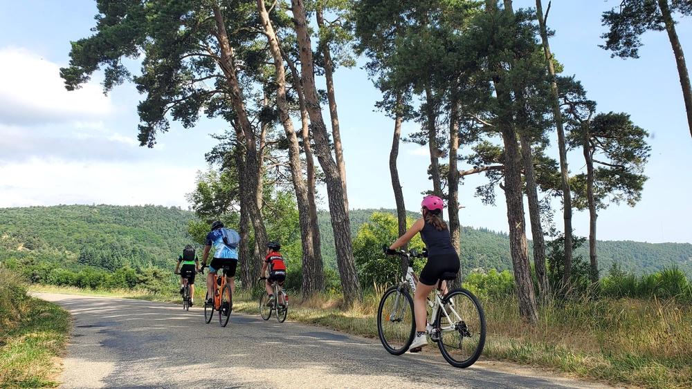 En famille sur les routes de l'Ardèche Verte