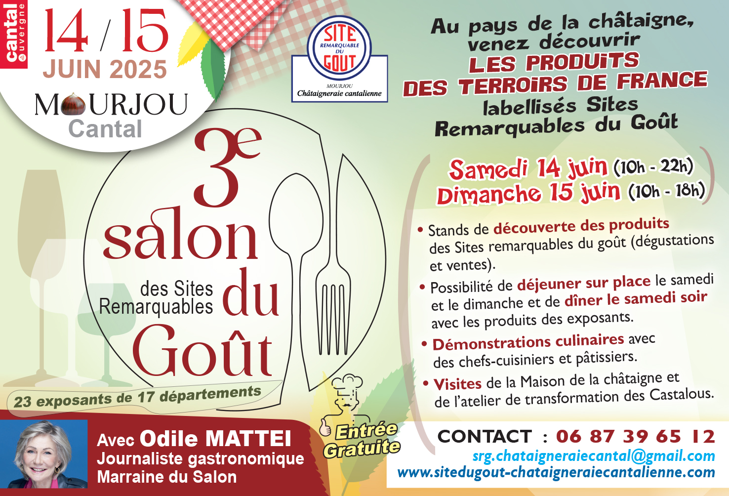 3e salon des Sites Remarquables du Goût