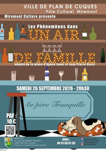 Théâtre : « Un air de famille » par la troupe Les Phénomènes