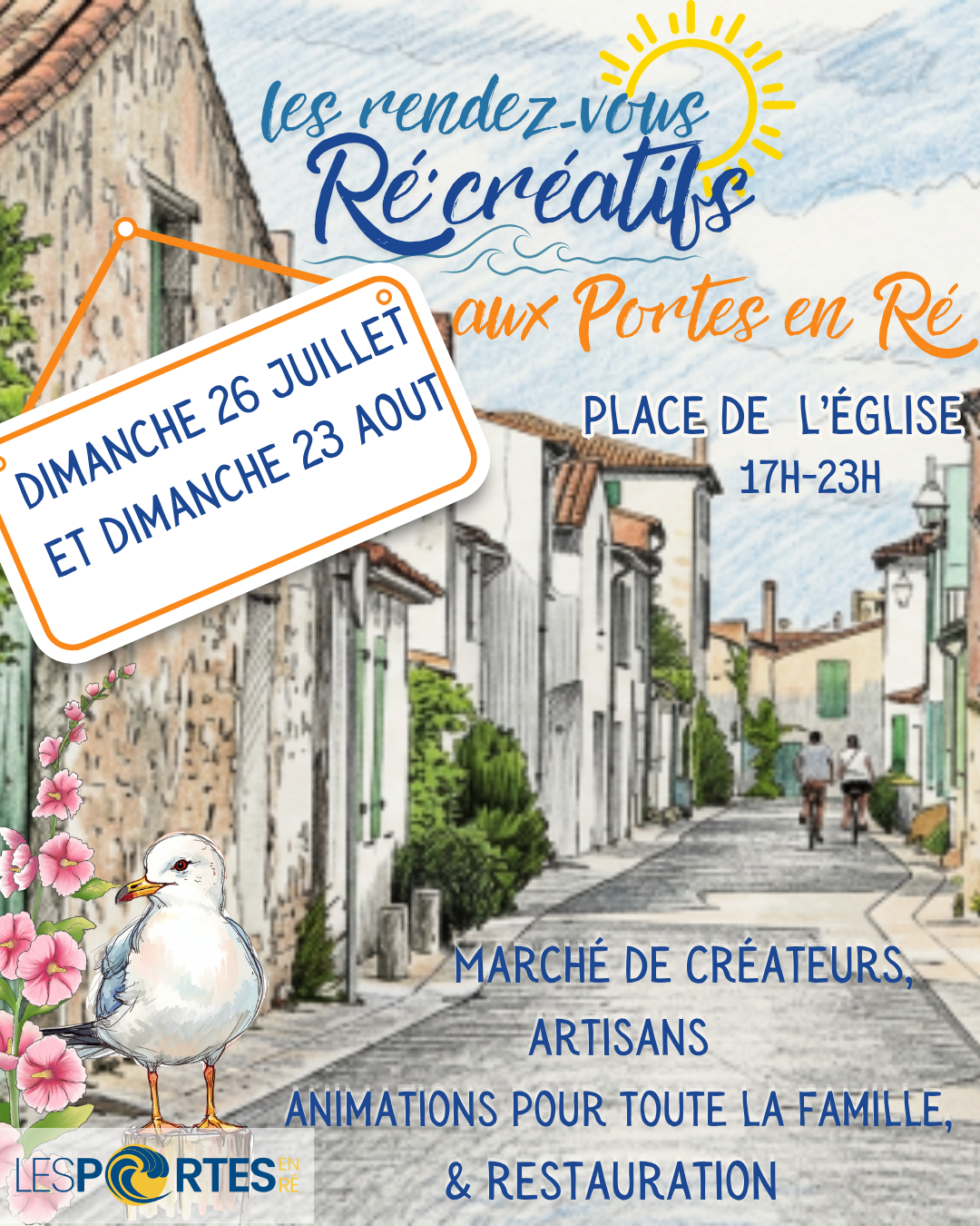 Marché nocturne - Les Rendez-vous Ré'Créatifs