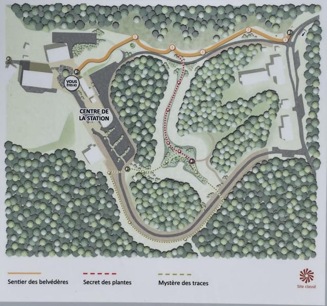 Carte des belvédères