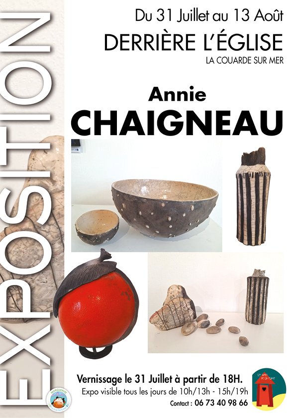 Exposition d'Annie Chaigneau - Céramique