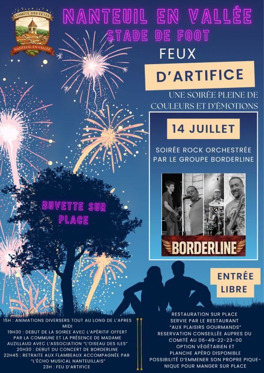 Fête Nationale à Nanteuil