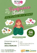 CONFERENCE SANTE : Les Piliers de la Santé_Le Bourg-d'Oisans