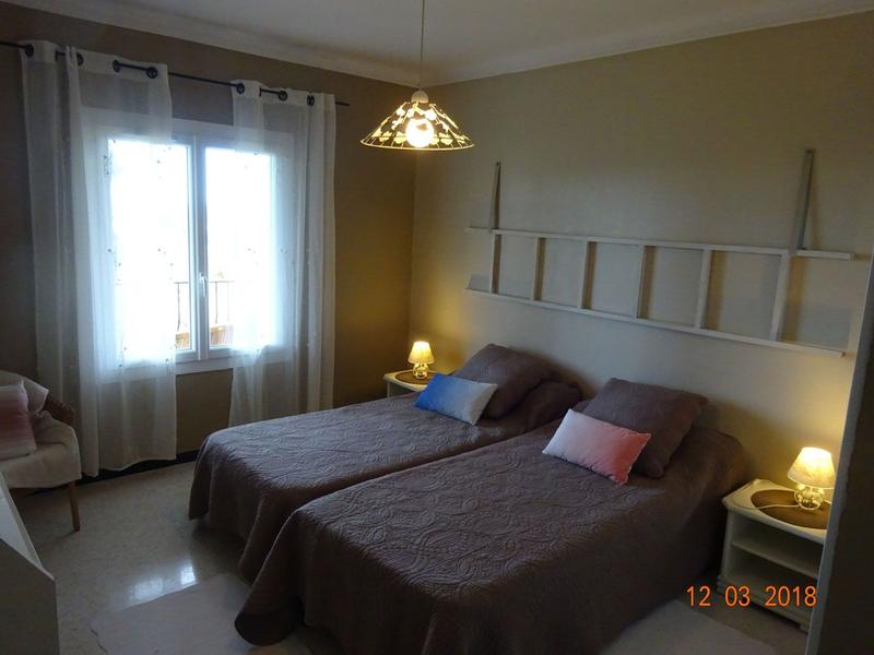 Gîte Le Dionel-Chambre 2 / Lits jumeaux-Colomars-Gîtes de France des Alpes-Maritimes