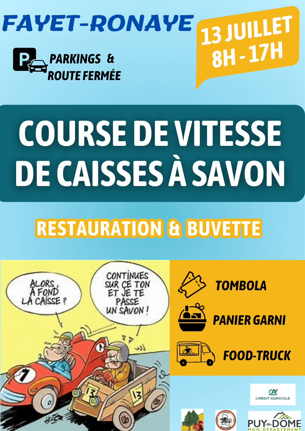 Course de vitesse de caisses à savon // Fayet-Ronaye