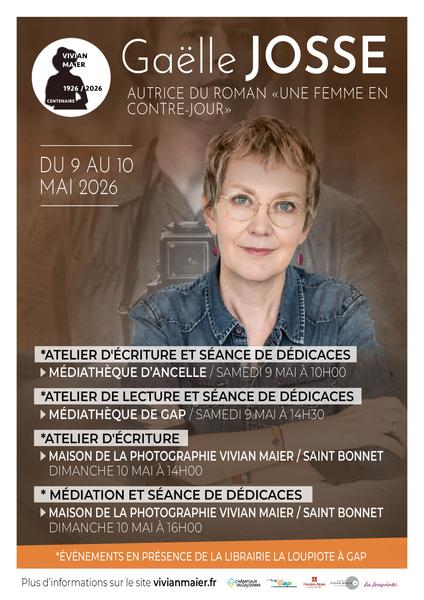 Atelier d'écriture avec Gaëlle Josse