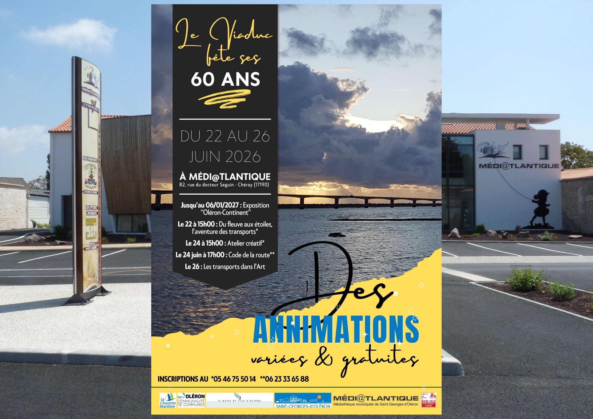 Le Viaduc fête ses 60 ans à la médiathèque !