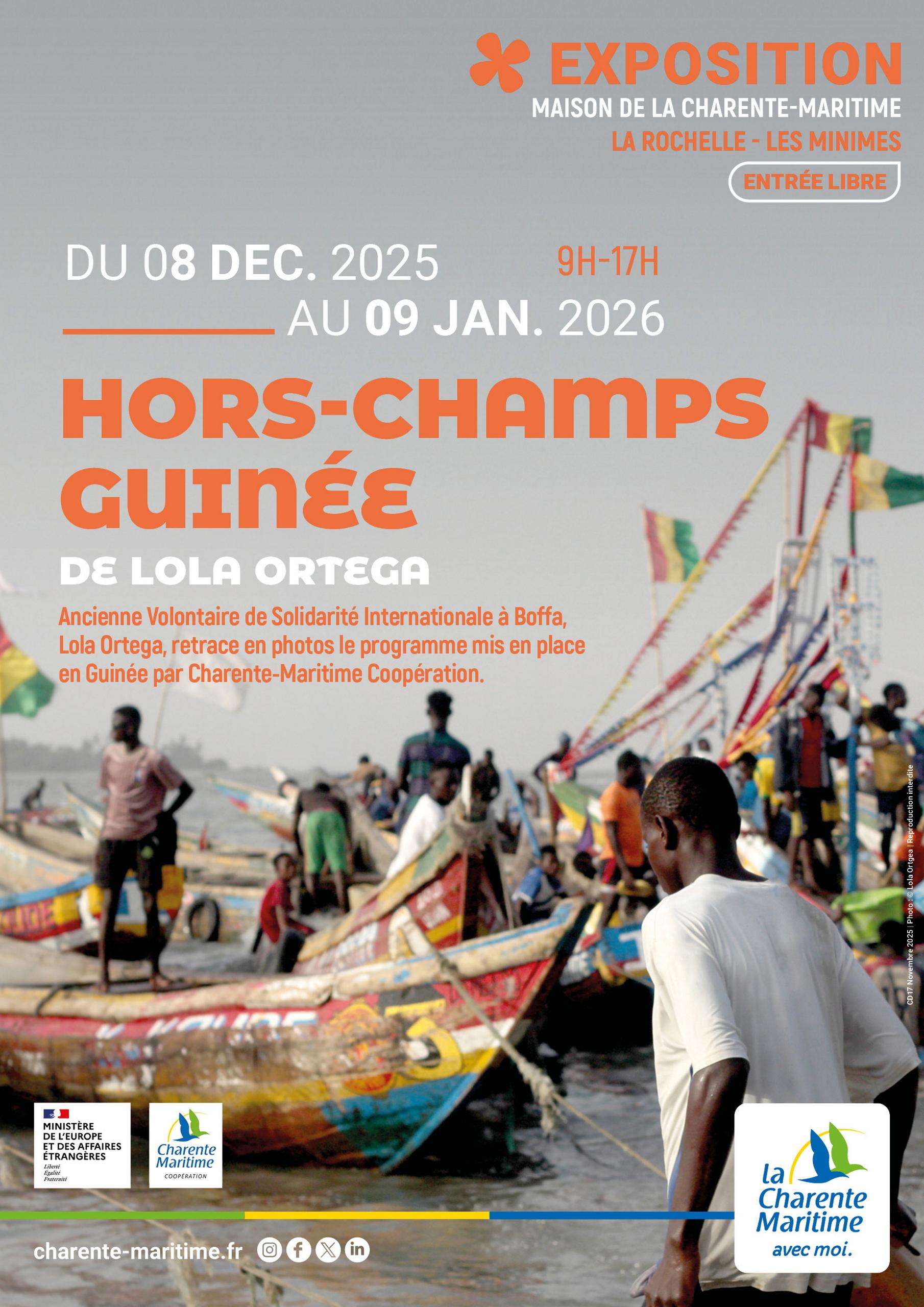 Exposition - Hors-Champs Guinée - Lola Ortega