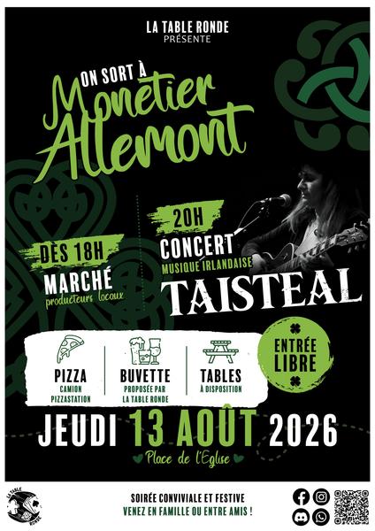 Concert et marché producteurs