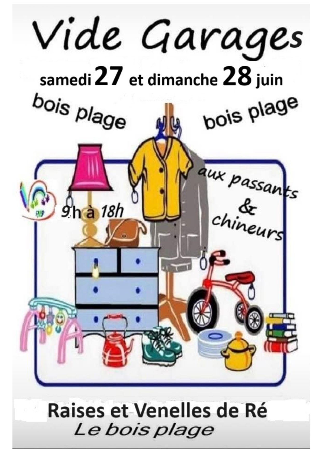 Vide garages des raises et venelles