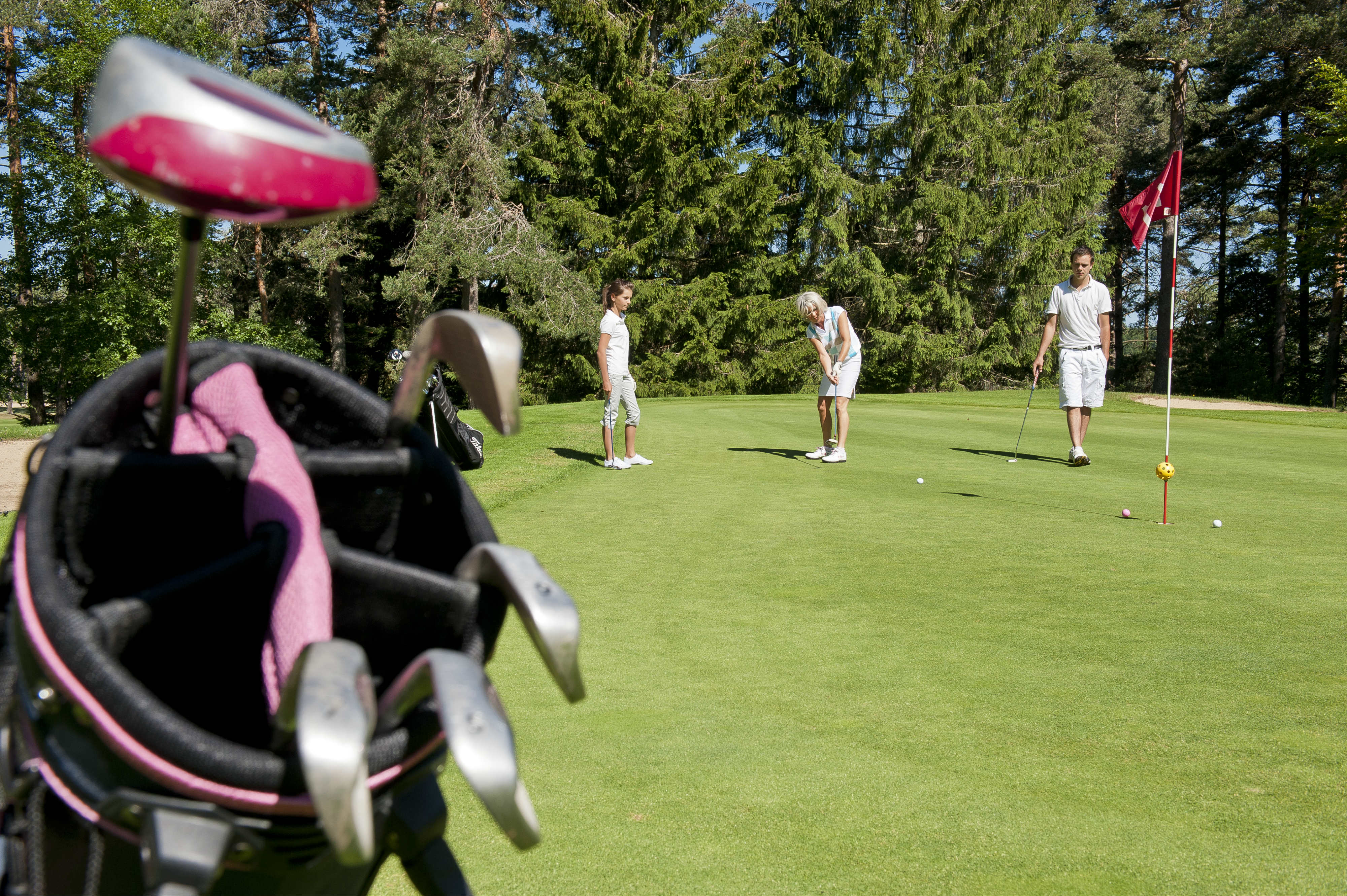Compétition de golf