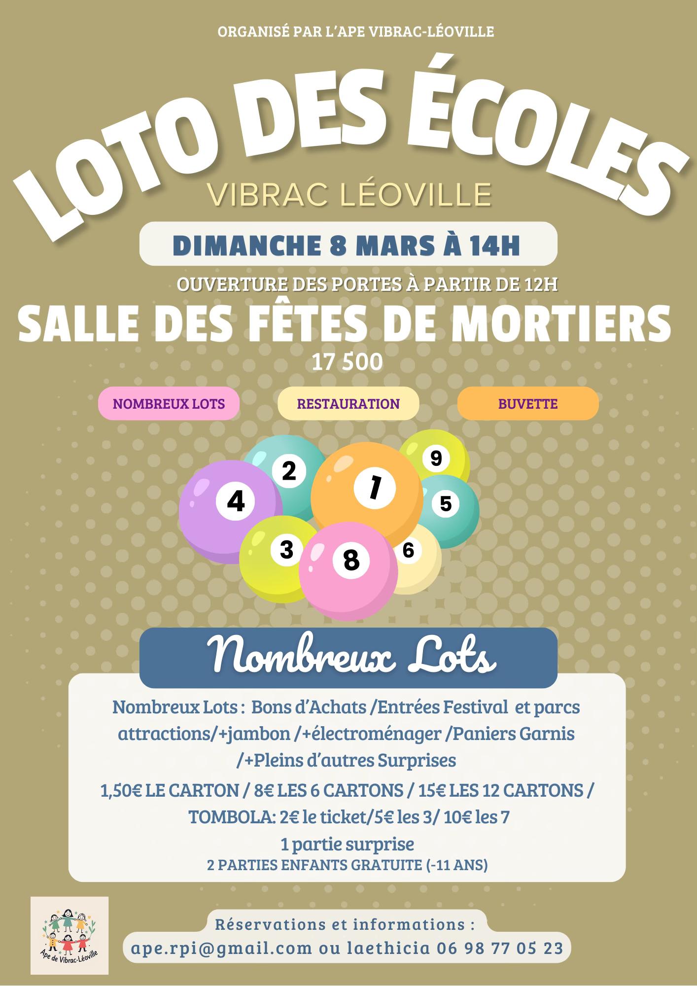 Loto des écoles