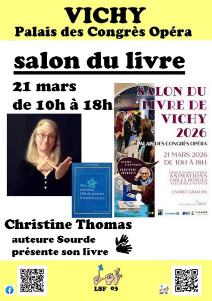 Rencontre avec l'auteur Christine Thomas