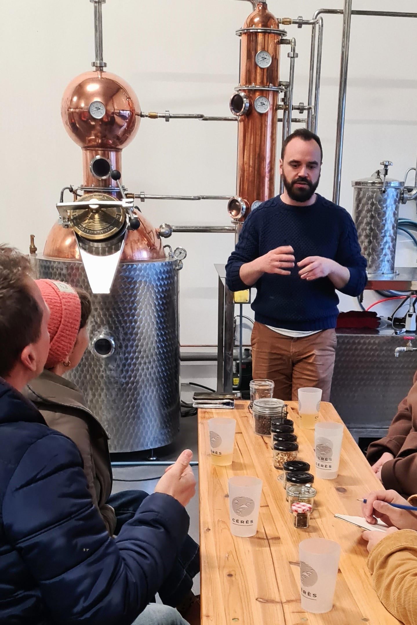 Visite guidée de la Distillerie Cérès