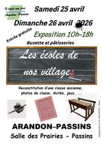 Exposition : les écoles de no villages_Arandon-Passins