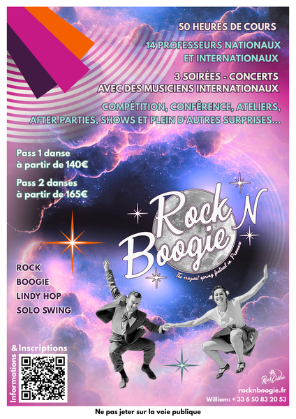 Flyer Rock'N'Boogie Verso