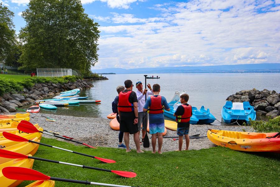Ouverture de la base nautique_Évian-les-Bains