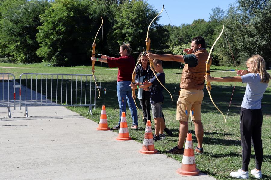 Animation des bords de Loire en marge de la CanO RandO Loire_Saint-Just Saint-Rambert
