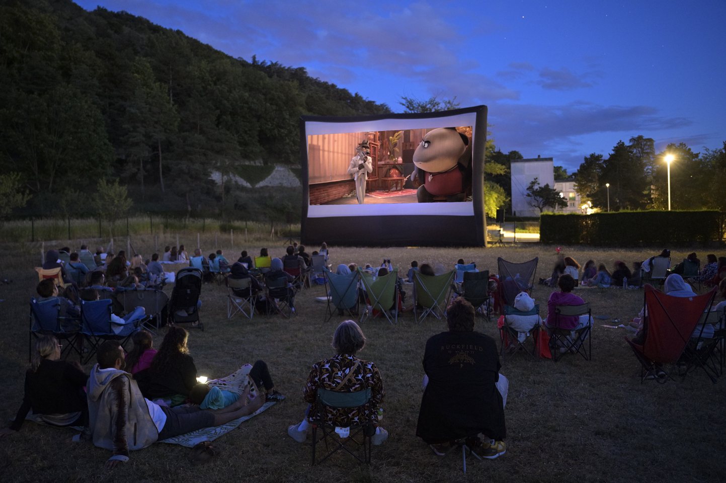 Ciné plein-air "En fanfare" à Champagne — le 27 août 2026