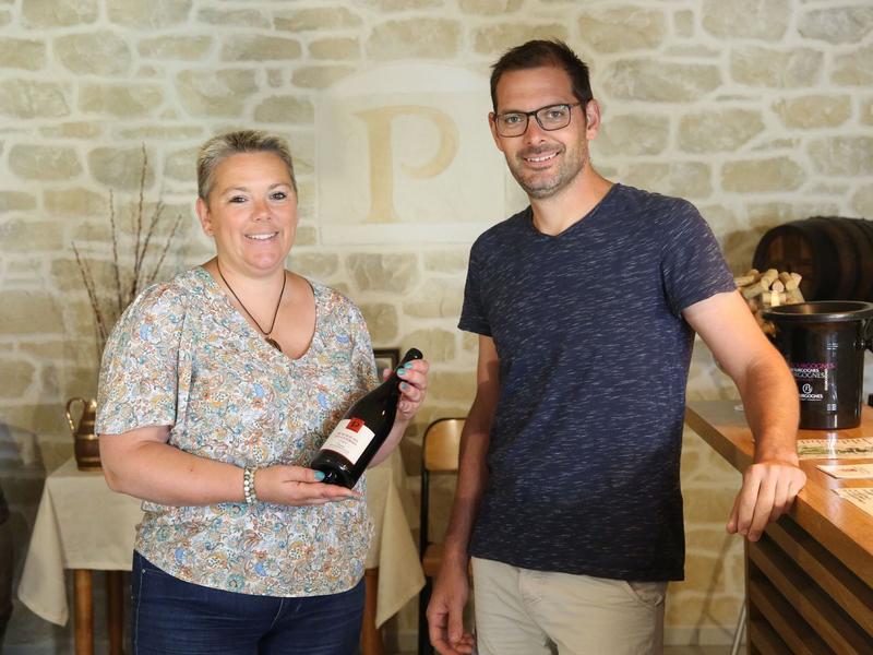 Bérengère et Julien caveau perras