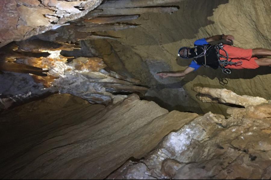 Tracé de Philémon (Spéléologie/escalade) - La Ciotat